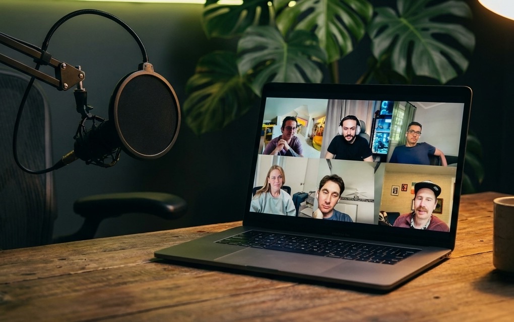 The Daily Yield — the whole team live on a video call